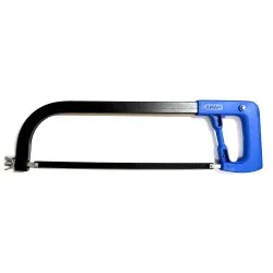 Hacksaw Frame – Adjustable Heavy Duty Metal Saw Frame with Ergonomic Handle for 12" Blades, Ideal for Cutting Steel, PVC, Aluminium and General Workshop Use